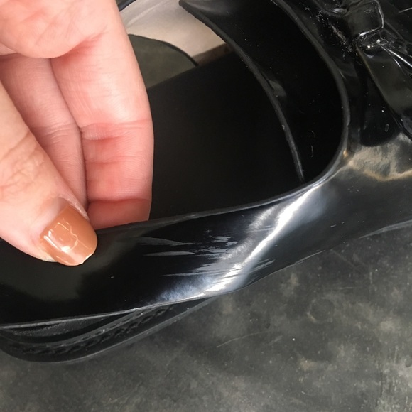 🔥SOLD🔥 Asos Black Chunky Fringe Sandal - Picture 7 of 7